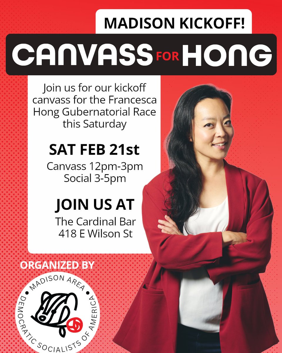 Madison DSA tweet media