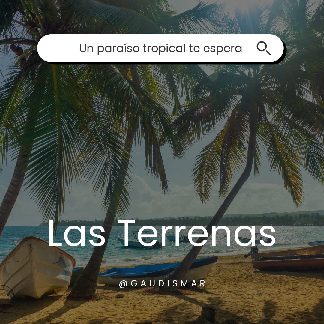 GaudisSp's tweet photo. 🌴✨ ¡Bienvenidos a Las Terrenas! Un pedacito de paraíso donde el mar turquesa, la brisa fresca y la vibra chill se combinan para regalarte paz y buena energía. Si necesitas desconectar, este es tu lugar. 💙🌊 #LasTerrenas #SamanaRD #RepublicaDominicana  #Caribe  #gaudismar https://t.co/HTe0u4ujGU