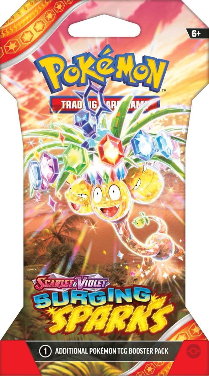_Geotherma's tweet image. Amazon - Pokemon TCG Surging Spark – Single Booster Pack – Pack Art May Vary - 10 Cards 

$9.99 - amzn.to/4tEOiNc ad

#PokemonTCG #SurgingSparks