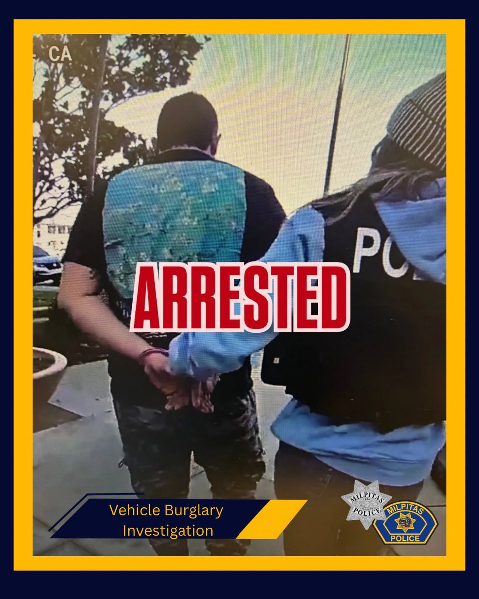 Milpitas Police tweet media