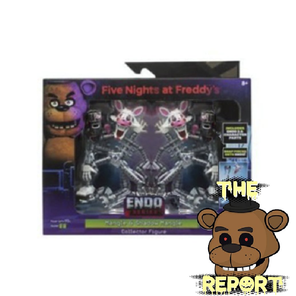 TheFNAFReport's tweet photo. 🚨WARNING!🚨

FNAF has CHANGED the "Mangle" Endo Series figure to replace the "Shadow" Mangle.

Instead, the pack will include 2 Mangle figures, one even cooler than the other.

Scott comments on the matter:
"What is Shadow Mangle? Fans might be confused!"

Source: @FNAFRestocks https://t.co/H3ZG8vGmZ5