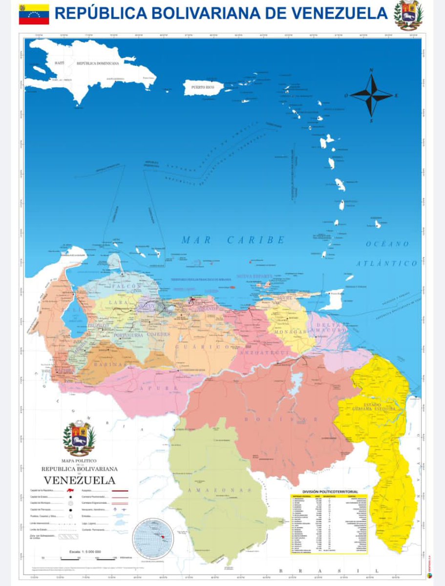 Mi Mapa de Venezuela incluye nuestro Esequibo tweet media