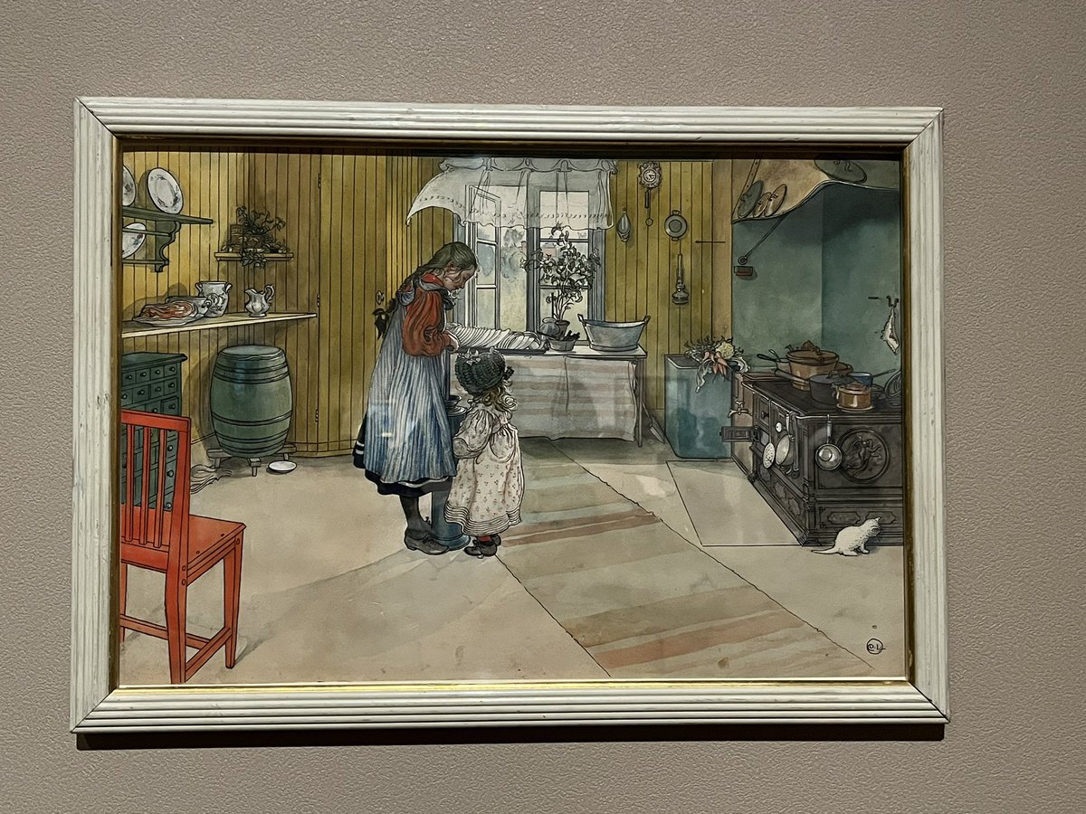 スウェーデン絵画展、やっぱり風景画が素敵だった。冬の絵はあんまり