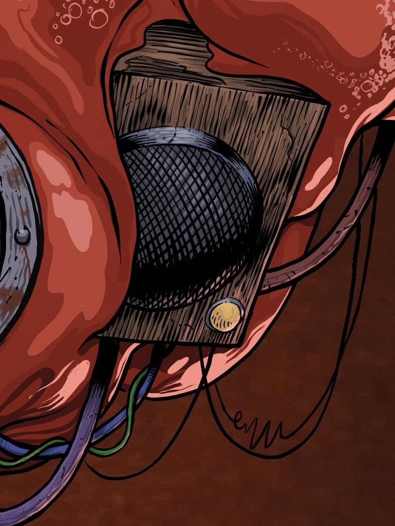 epikmoore's tweet photo. Iron Lung  - Inspired by the Film (which was inspired by an awesome game). The film was not only a great ride, and beautifully done, but inspiring on a creator level. 
The very definition of “Go make cool shit!”
#art #ironlungmovie #markiplier #fanart @markiplier @DUSKdev https://t.co/46BYhe2BSF