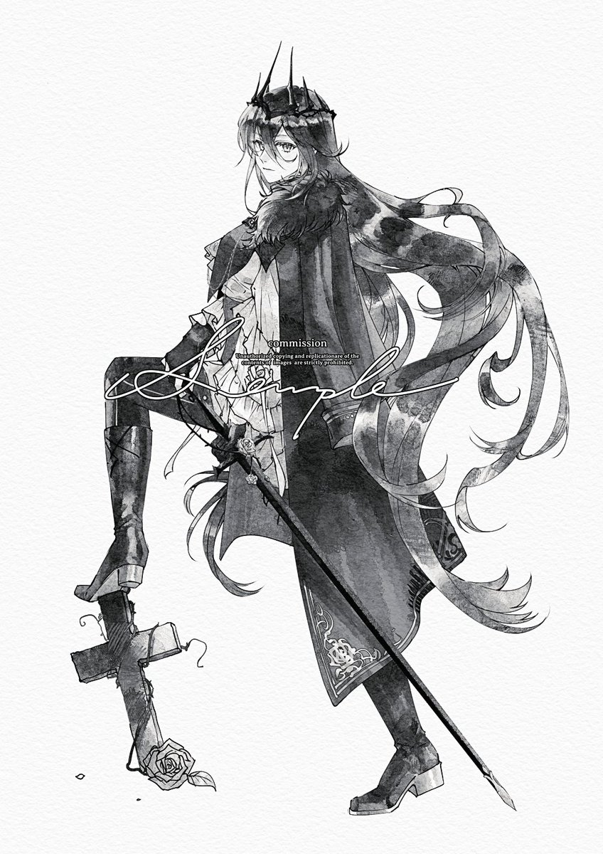 「sketch #commission」|マルセイユのイラスト