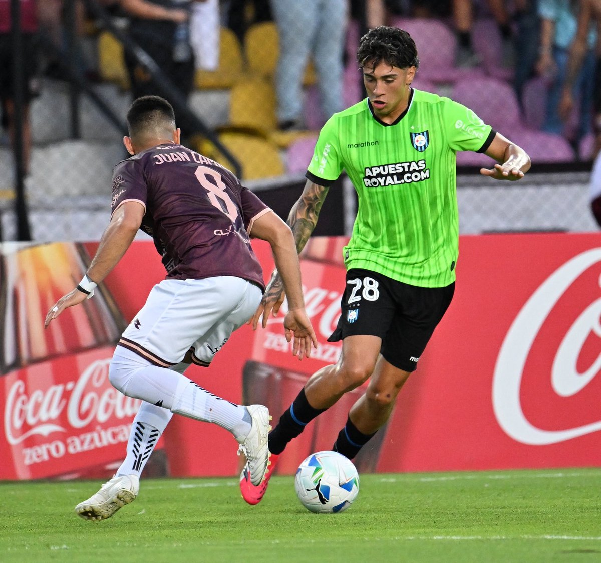 #CopaLibertadores #Fase2 #Ida 🏆
Lucas Bruera y Ezequiel Neira titulares, Matías Núñez ingresó en el ST en <a href="/Carabobo_FC/">Carabobo Fútbol Club</a> 🇻🇪, que le ganó como local 1-0 a <a href="/Huachipato/">Huachipato FC</a> 🇨🇱. Renzo Malanca, Ezequiel Cañete y Lionel Altamirano titulares en la visita