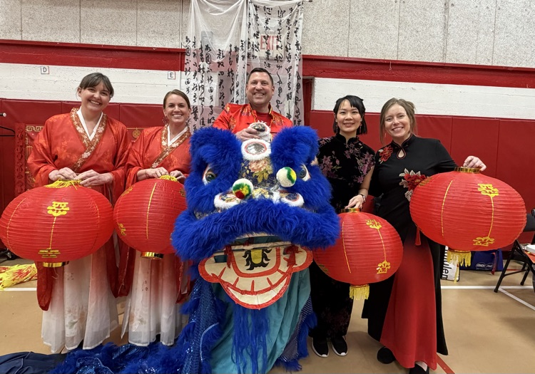 Happy New Year to Ms. Wang! What a wonderful evening celebrating with our favorite Chinese teacher! It's the Year of the Fire Horse - a rare alignment occurring once every 60 years! What a fantastic turnout tonight!! 🔥🐴🦁💪