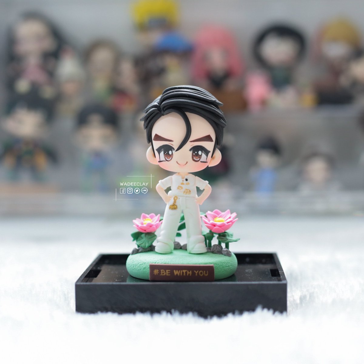 WaDeeClayPlay's tweet image. LOTUS PRINCE 🪷🤴

CHIBI BY ULTRA LIGHT CLAY
#ตุ๊กตาดินปั้น #clayart #handmade #PARKBOGUM #박보검