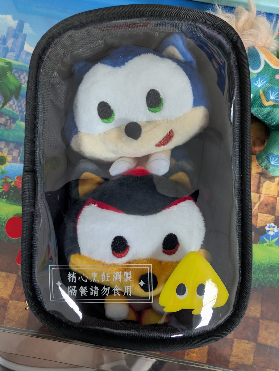 おいしい黒青ハリネズミ痛バッグ

#ソニかつ