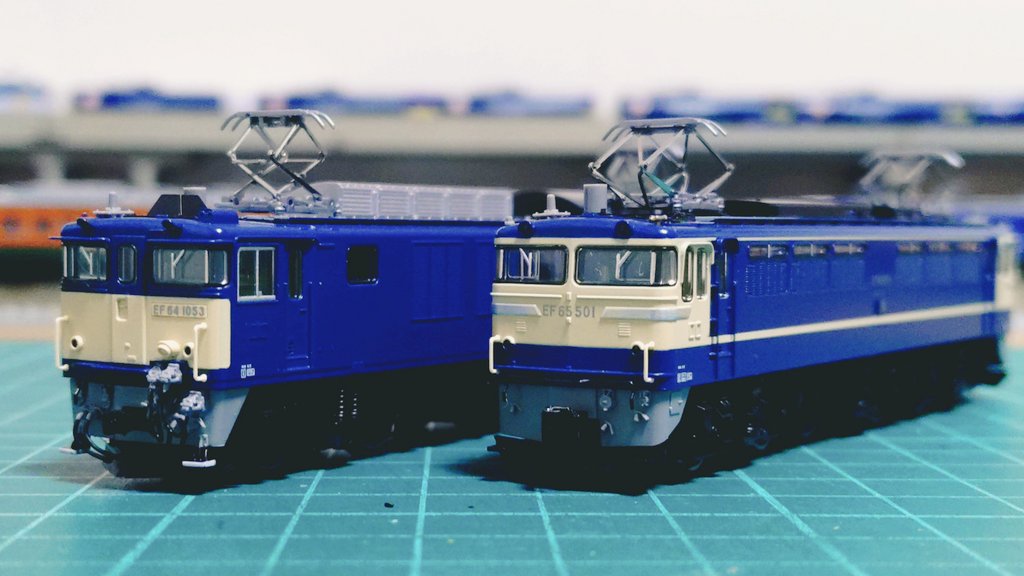 TOMIXのEF65 501号機の依頼整備をしました。 部品付けをし、カプラーを