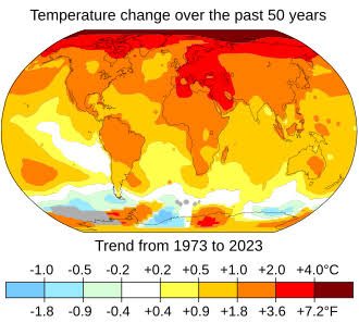 Eco365SI's tweet photo. There’s no denying that Humans are the drivers of global warming. 
Earth is now ~1.4°C hotter than pre-industrial times, the last decade the warmest on record.
But rising temperatures are only the beginning: droughts, floods, fires, storms, sea-level rise, and biodiversity loss are the real-world consequences.

Climate change is not theory. It is happening now.
#ClimateAction #ActNow