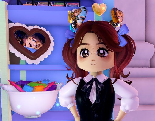 PixelRoseRH's tweet photo. Honestly as an oc x canon girly I couldn't resist the human urge to give Addie a halo themed around her bf

#royalehigh @RoyaleHighValks https://t.co/mxMRgRkyxm