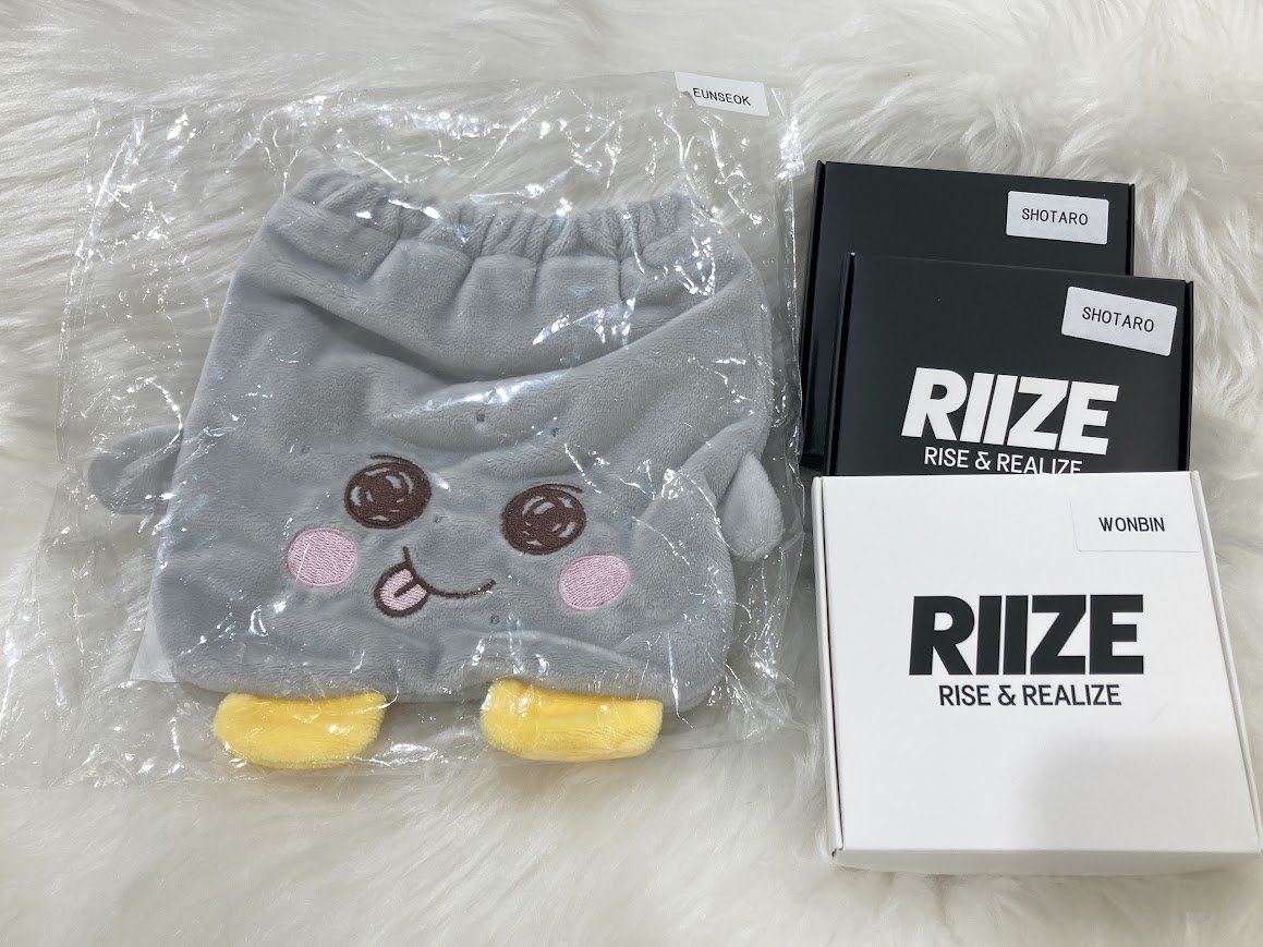 ✳︎RIIZE✳︎ ペンライト　ペンライトリング ミニポーチ ✨#RIIZE 再入荷情報✨ ・2025 WE LITTLE RIIZE [RIIZE PARK] 巾着袋