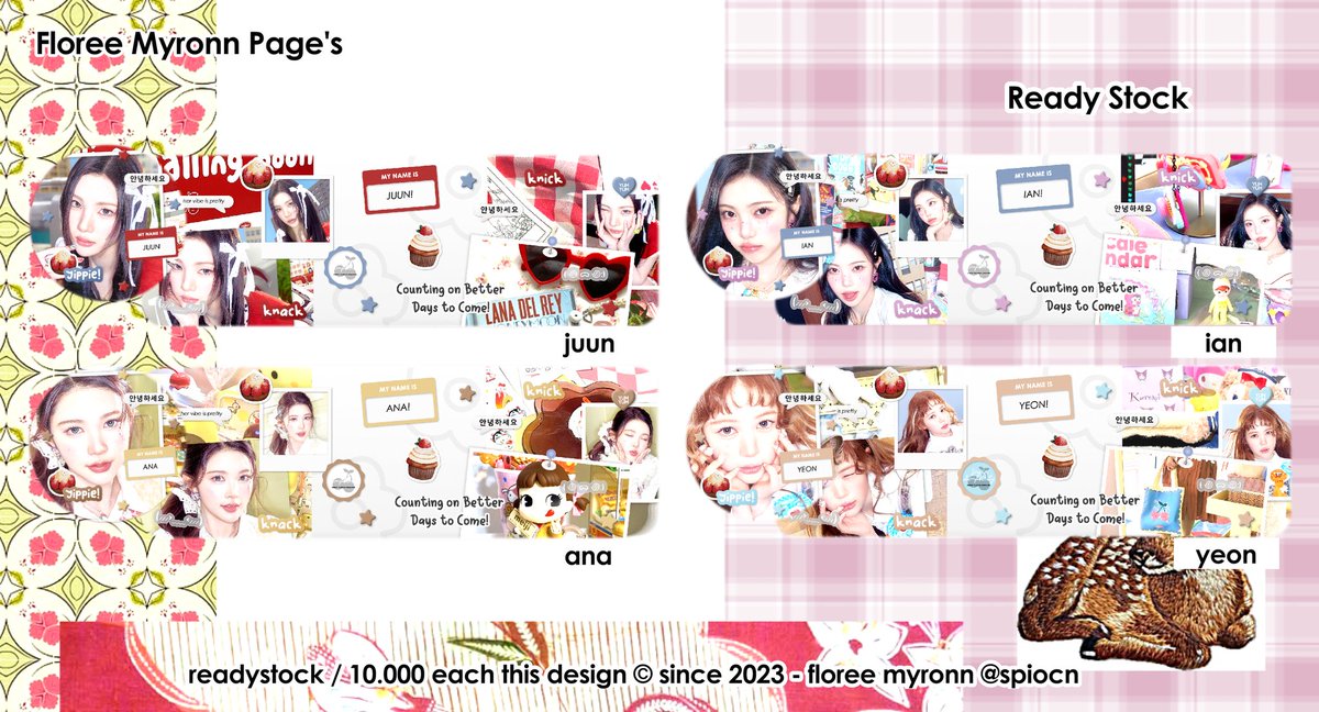 help rt / rw cabat . . . 👧🏻👋🏻

🦭 ' hai oll floree membawa layout ready hearts2hearts <h2h> lagi nih siap untuk di take 🍧🩷 only 10.000 / each yaa ^^ bisa buat sponsor juga — free retext !! 

avail recolour with add fee (+5k) #zonauang