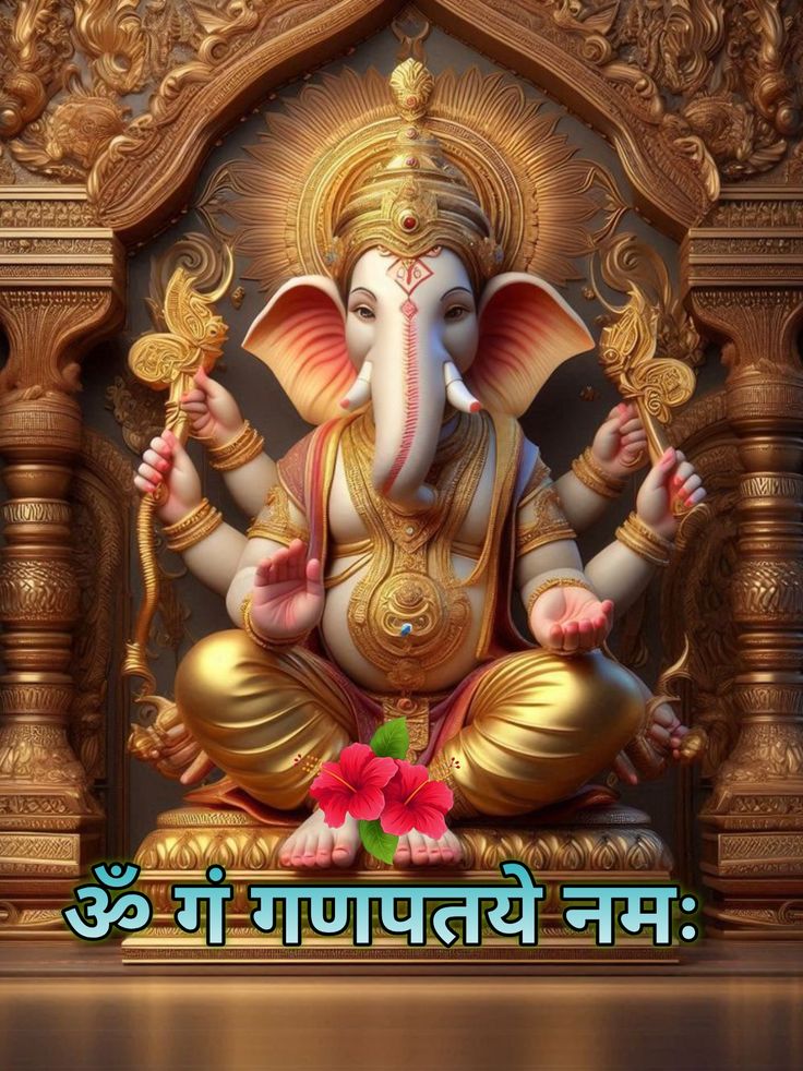 Jai sri ganesh ji 🚩
Jai gajanan maharaj 
Suprabhat 🙏🙏