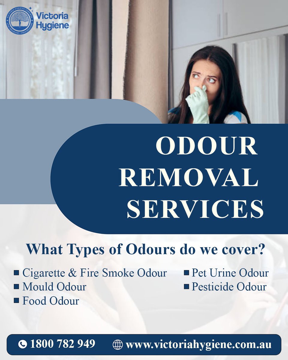 If your home or business isn’t smelling fresh, VictoriaHygiene can help! We find and remove the source of bad odours using specialised equipment, including hydroxyl generators, so the smell is gone for good.

Call 1800 782 949 or visit our website 

#mould #odour #cleaning