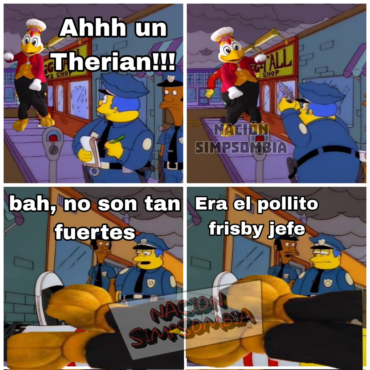 NSimpsombia's tweet photo. Noooo @frisbylohace, tu no https://t.co/qpQWroXaZo