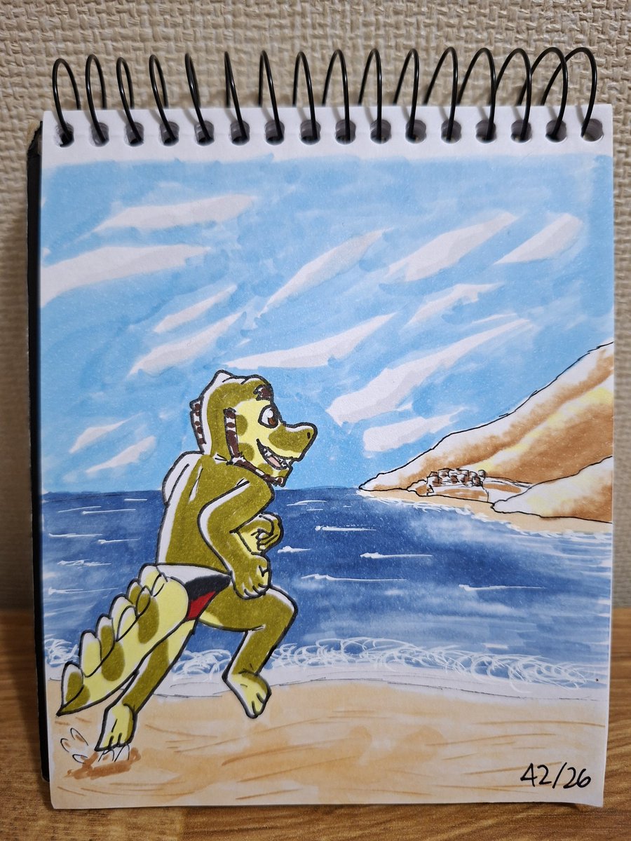 Siempre me ha gustado el océano, y creo que nunca me dejará de gustar. 🌊🐊✨️