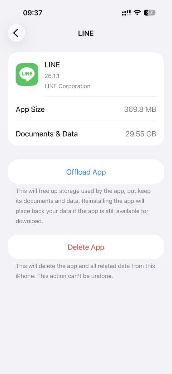 FYI 

ใครที่ LINE ไม่แจ้งเตือน แล้วลองทุกวิถีทางแล้ว อยากแนะนำให้ลองวิธี Offload app ใน Setting นะคะ นี่ทำมาทั้ง จนไปเจอวิธีนี้ กดปุ๊บ เด้งปั๊บเลย 

ไปที่ Settings > General > iPhone Storage> LINE> Offload App รอสักพักแล้ว Reinstall App 

วิธีนี้ข้อมูลจะไม่หายนะคะ