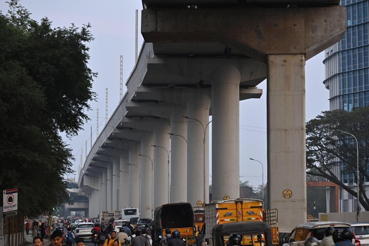 TnInvestment's tweet image. #Chennai Metro : 67% of work completed on #CMRL’s phase II stretch from #Koyambedu to #Chennai Trade Centre

- Viaduct work is likely to be finished before the end of March; it will provide a second transit point between Phase I and II networks at #Koyambedu