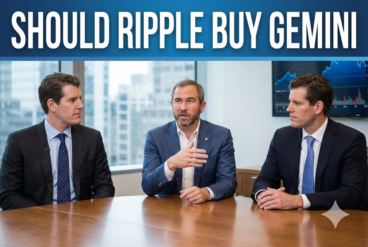 If Ripple bought Gemini would you consider using the exchange ? 

Ethereum has Coinbase / XRPL needs an exchange built around the ecosystem 🚀🚀🚀