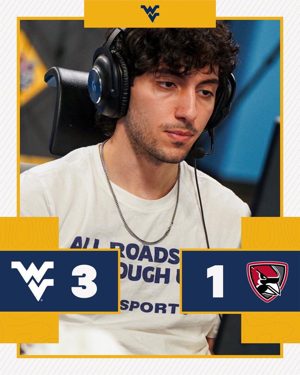 WVU Esports tweet media