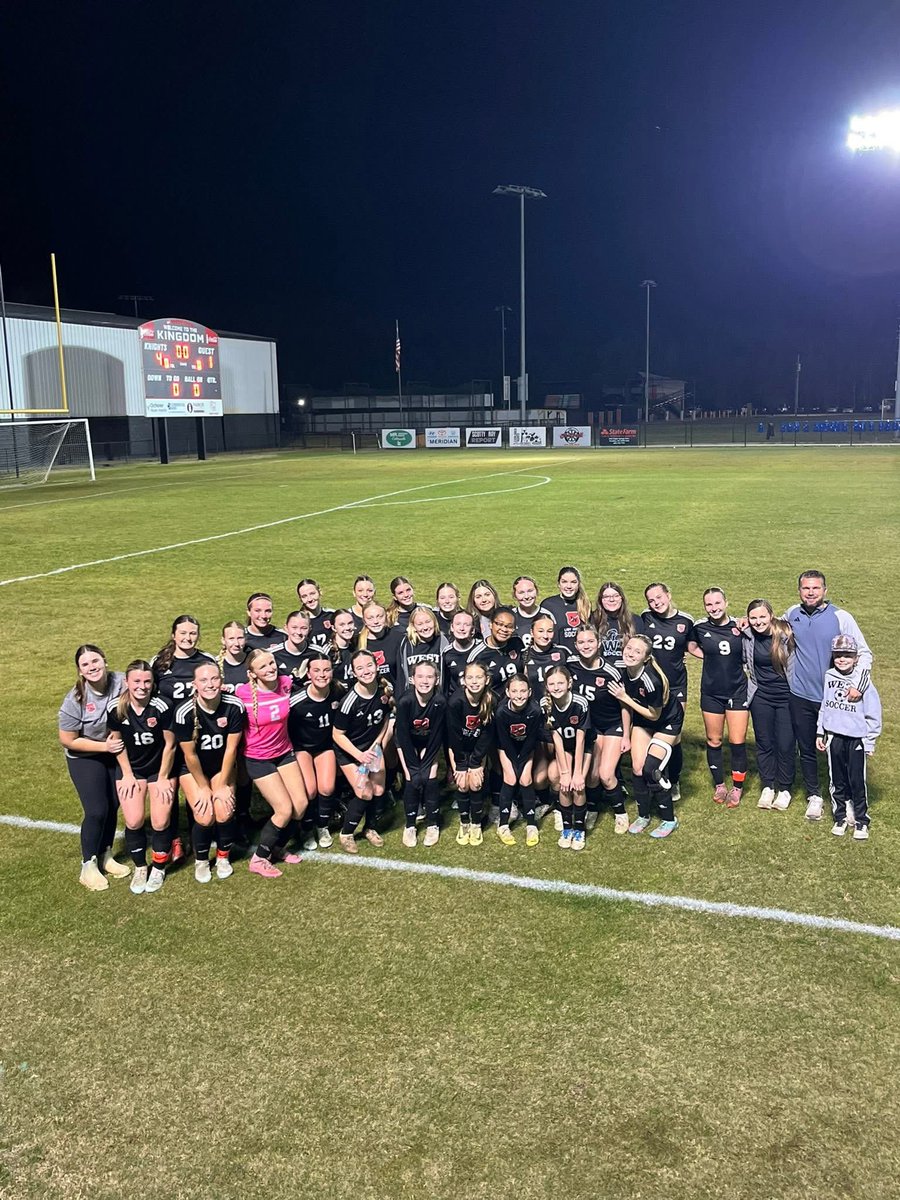 Congrats to <a href="/preswade2028/">Presleigh Wade</a> and the West Lauderdale Lady Knights ⚽️ squad on winning the MHSAA 4A South State Championship!