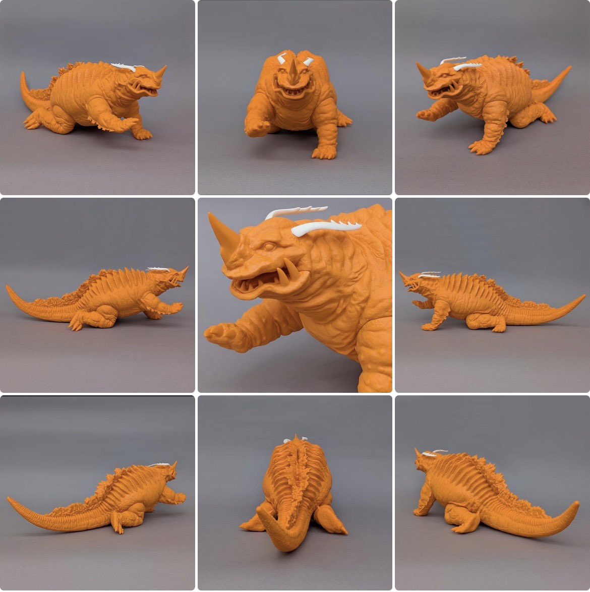 ありがとうございます！ 透明怪獣ネロンガ(原型：#福田雅朗/成型色