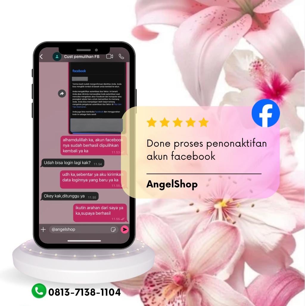 _reespon's tweet image. JASA PEMULIHAN AKUN &amp;amp; HAPUS AKUN

1•AKUN LUPA PASWORD/KE HACK
2•JASA SADAP WA
3•JASA SUSPEND/UNSUSPEND AKUN
4•JASA HAPUS AKUN
5•JASA HACK/PULIHKAN
AKUN,GMAIL,INSTAGRAM,TWITER,FBTIKTOK,TELEGRAM,DLL
6•JASA LACAK

Full testi,fast respon,trusted

wa.me/6281371381104🔔