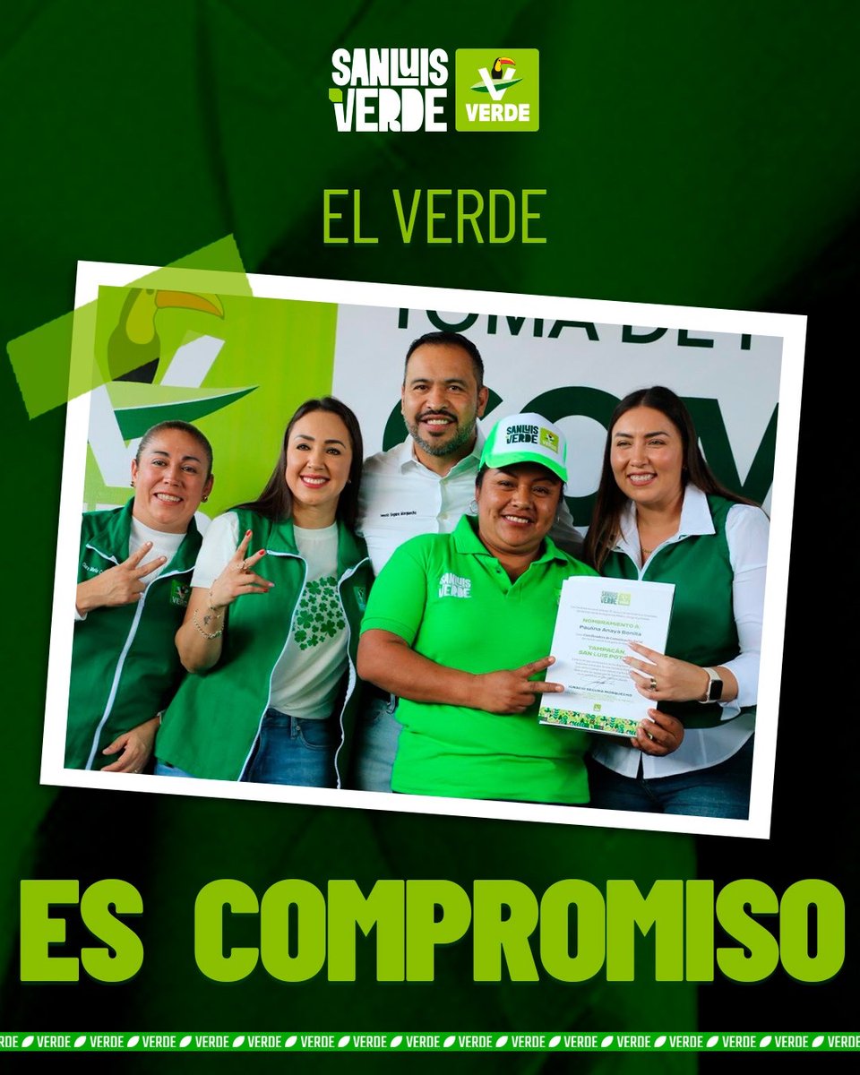 Ser Verde de corazón es tener compromiso y amor por San Luis Potosí. 💚