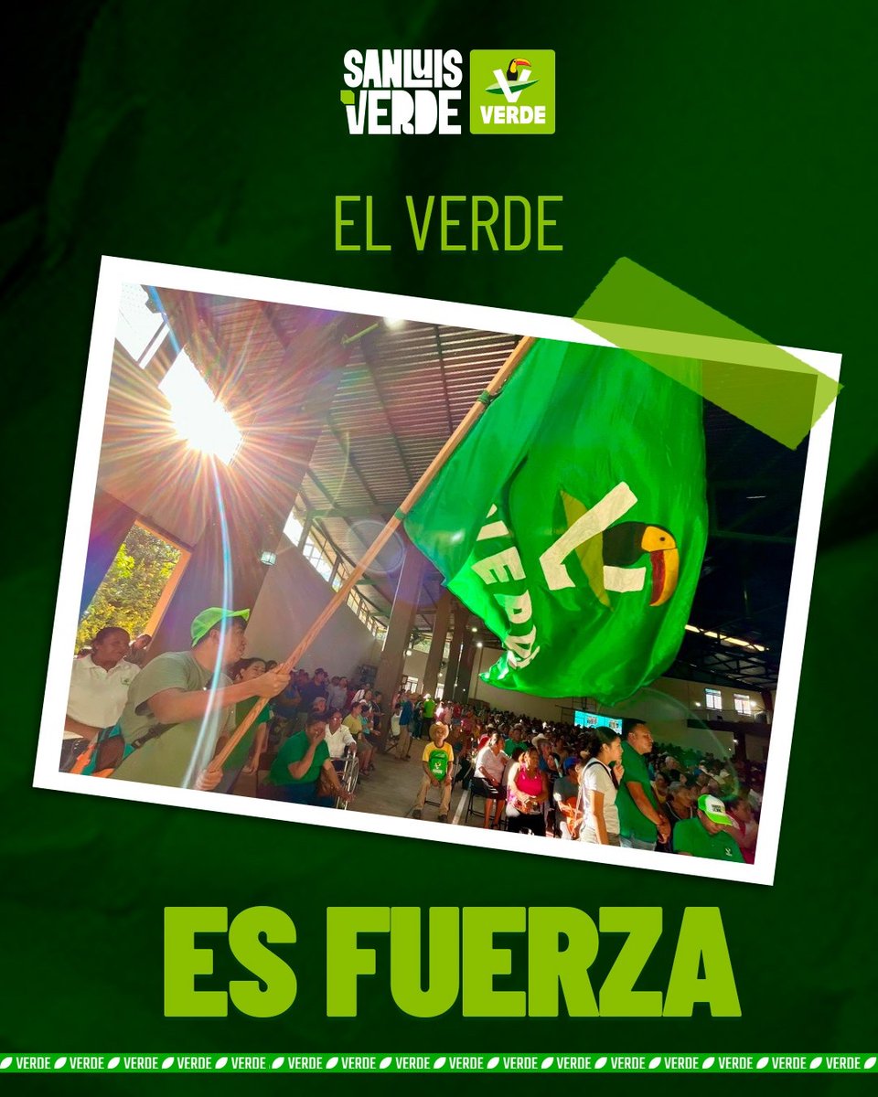 Partido Verde Ecologista De México SLP tweet media