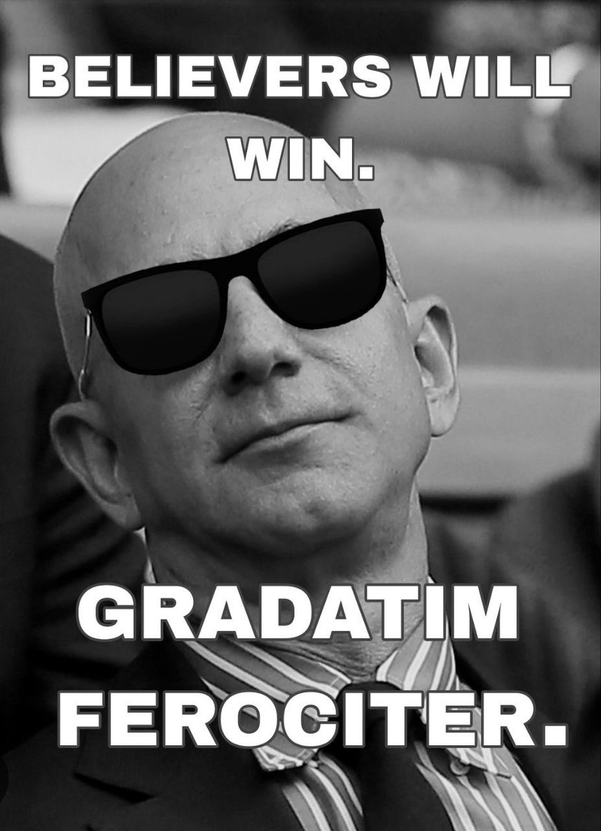 yourWolfGang's tweet photo. @ChinaPumpWXC Gm from the gradatim $ferociter fam https://t.co/He3FaAOyHX