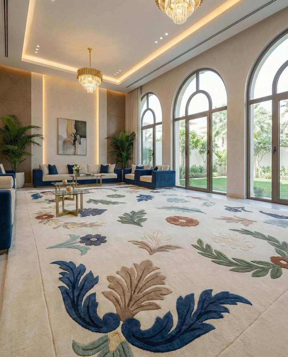 أطلاله المجلس على حديقة البيت ❤️