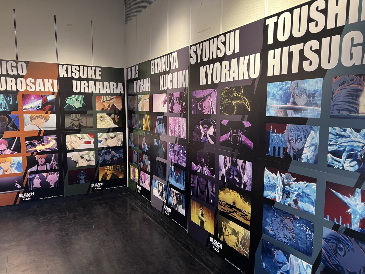 ◤ー渋谷ロフト会場OPENー◢

渋谷ロフト会場が本日よりスタート！

PLAZA限定の描き下ろしビジュアルを使用したアイテムやTVアニメ『BLEACH 千年血戦篇』商品を多数販売いたします！

ノベルティのプレゼントやフォトスポットなどもご用意しております！

是非ご来店ください！