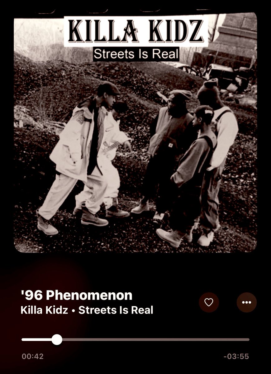 NY🔥🔥🔥🙏🏼💪🏼🎙️ KILLA KIDZ - Streets Is Real (1996/1997