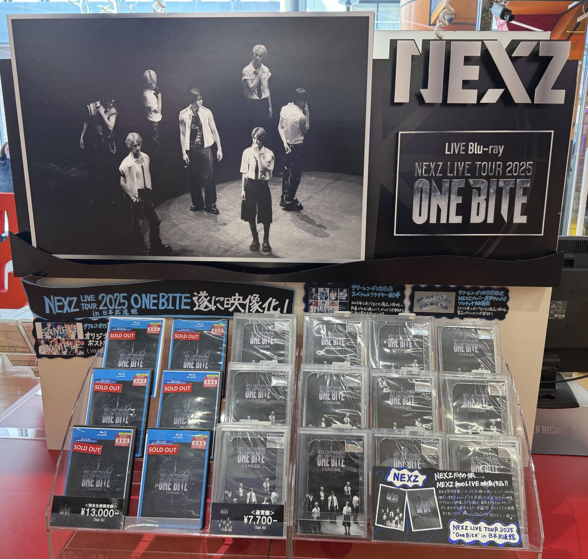 タワ渋NEXZ】 ／ #NEXZ LIVE Blu-ray 『NEXZ LIVE TOUR 2025 “One Bite