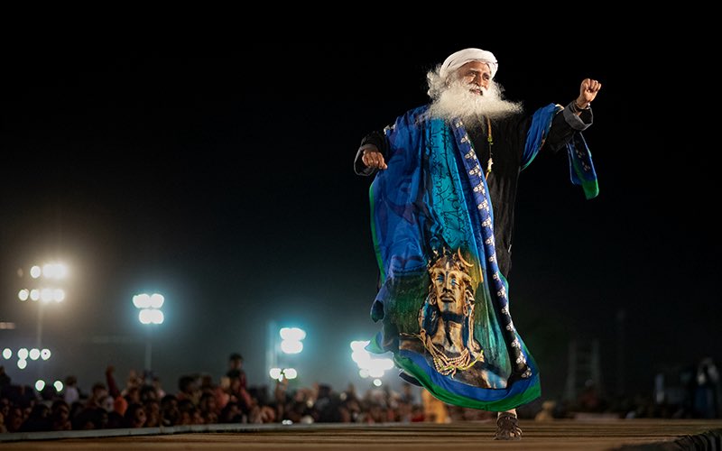 Whether it is song, dance, or work – if you throw yourself into it with total Abandon, your life will become wonderful. #SadhguruQuotes