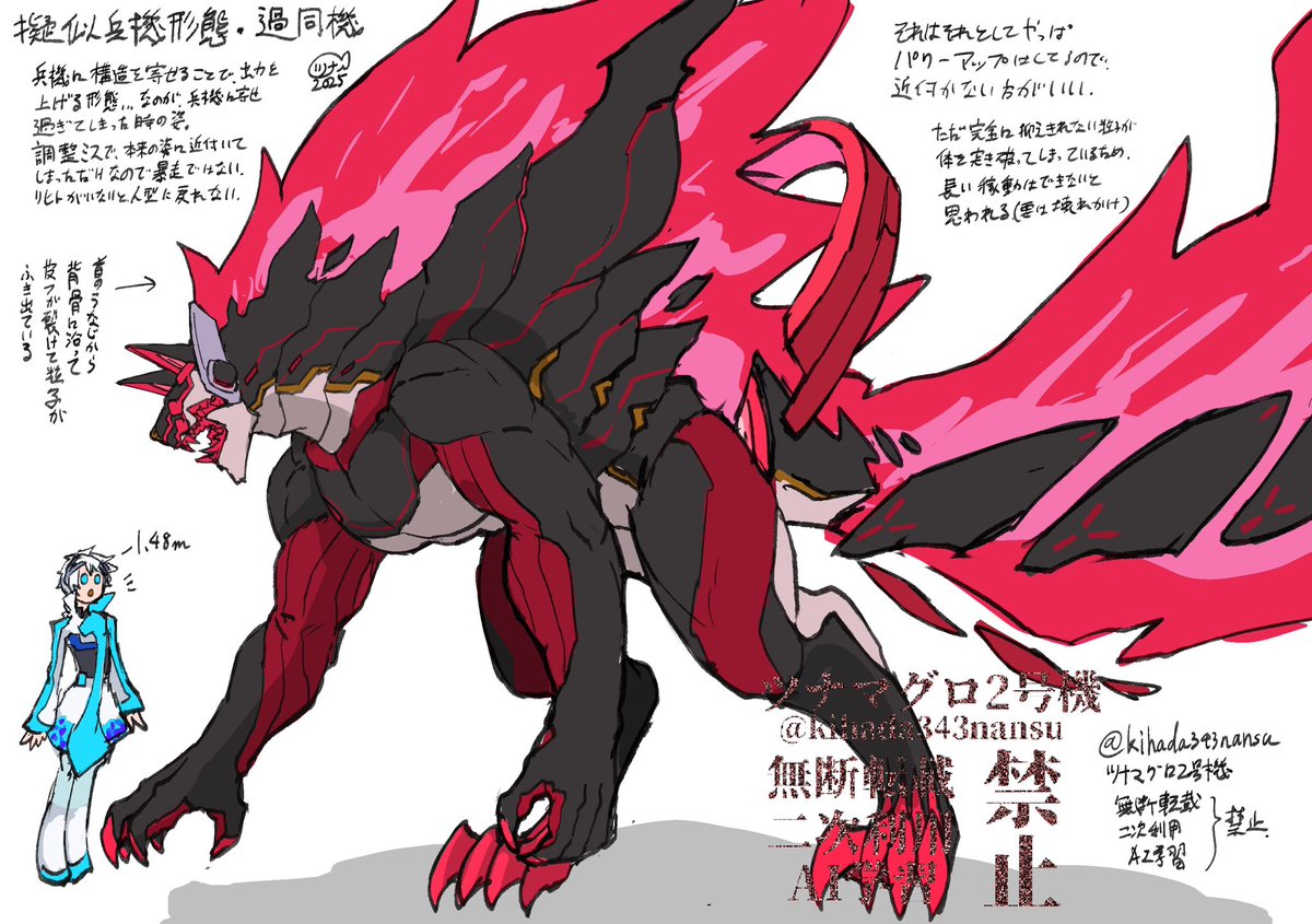 kihada343nansu's tweet photo. #自分で生み出した一次創作オリジナルキャラを流そう
人間の方が端末、メカ犬の方が本体の所長 https://t.co/ptjmc5LFqz