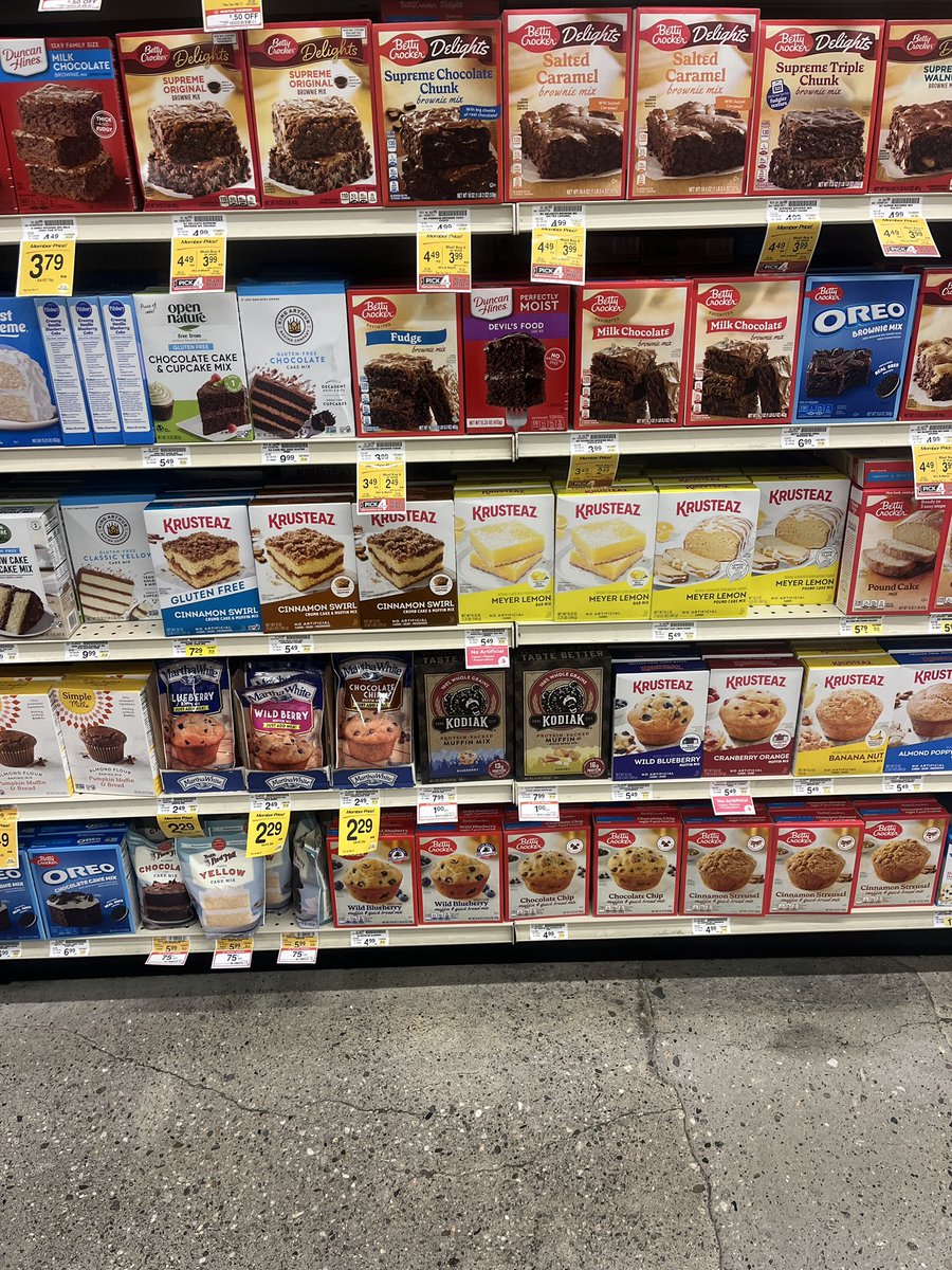 Hey <a href="/Krusteaz/">Krusteaz</a>  how come I can never find any of your chocolate cakes in my local grocery stores? I’ve gone to Ralph’s, pavillions, Vons, and Albertsons and nothing 😭