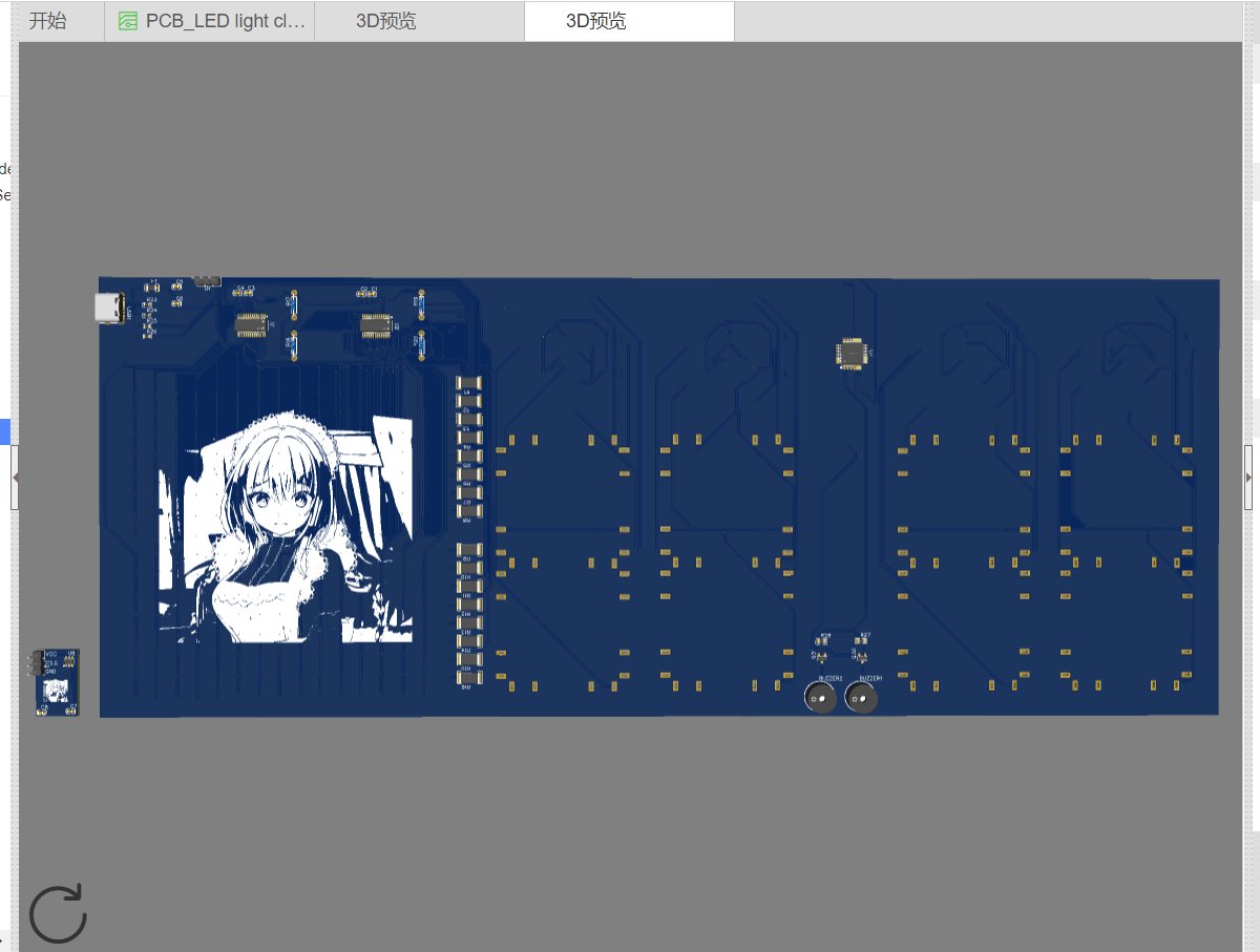 HelloWarden's tweet image. DIY Desk Clock
#DeskClock #JLCEDA #嘉立創 #EasyEDA