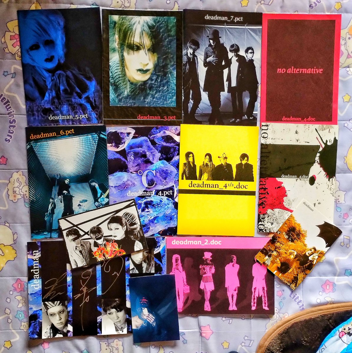 deadmanの.docって物販で定期的に 出てた小冊子 アルバム制作記事とか