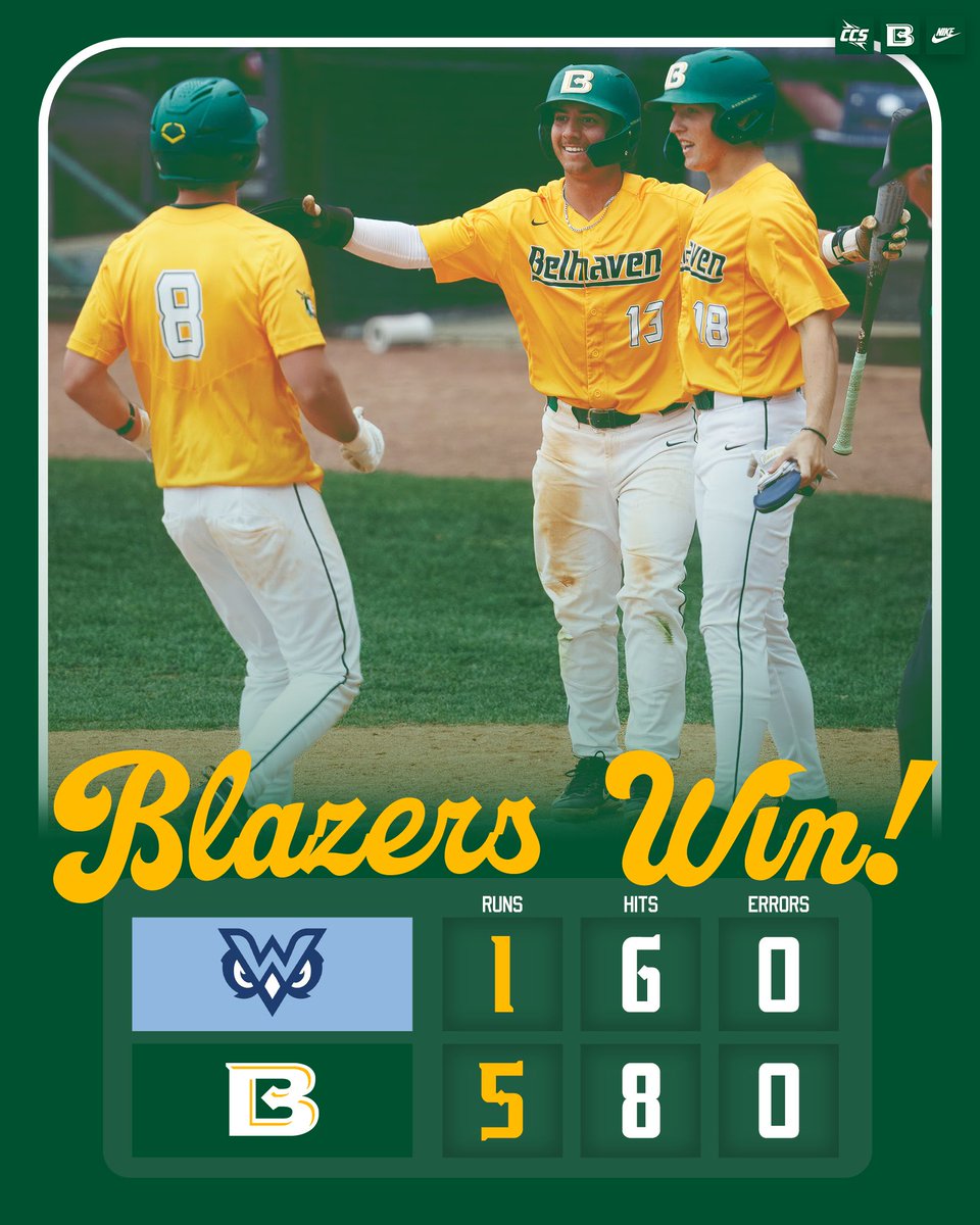 Belhaven Baseball tweet media