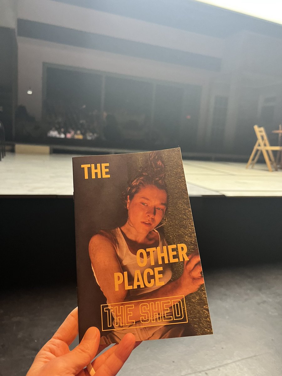 _ALangford_'s tweet photo. Saw #theotherplace @TheShedNY tonight. Waited in the lobby for @TobiasMenzies but I think he went out the other exit😭😭😭 Going to see the play again tomorrow…please Tobias come down to the lobby. https://t.co/zWnxLTow9W