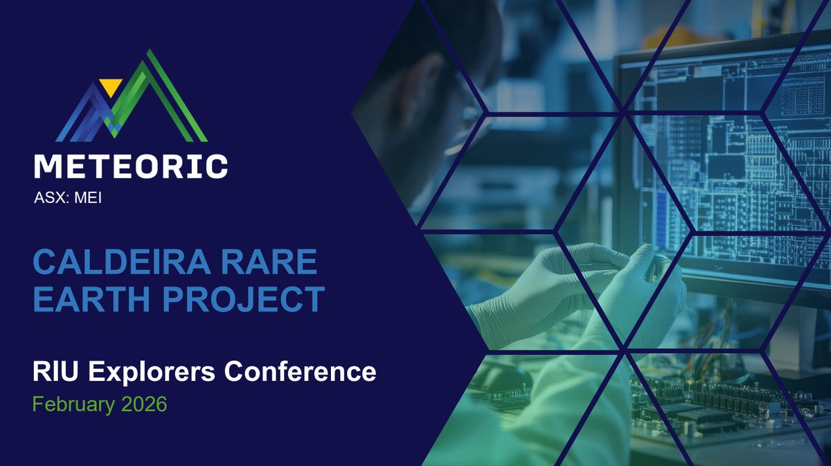 Meteoric Resources tweet media