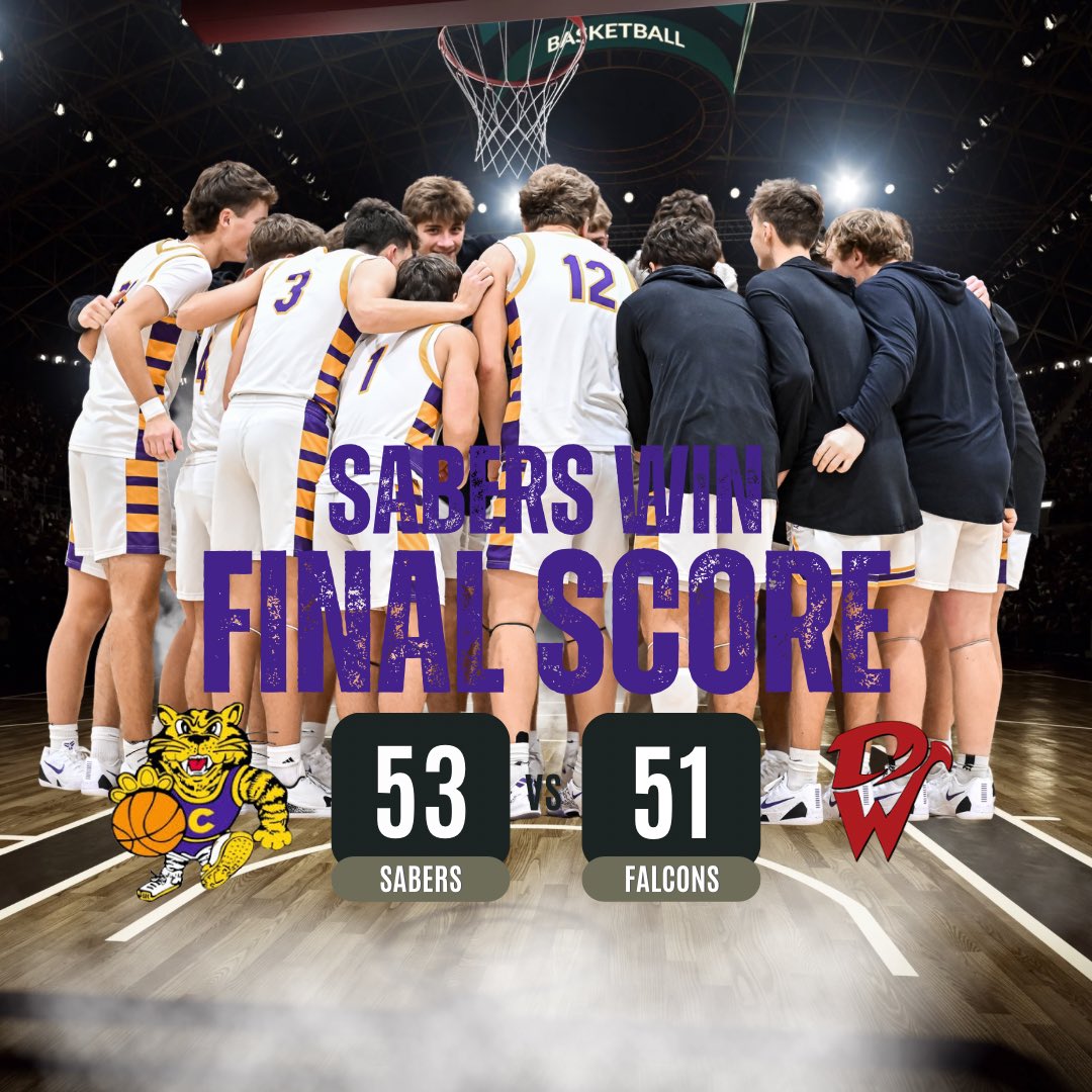 Central Dewitt Sabers Basketball tweet media
