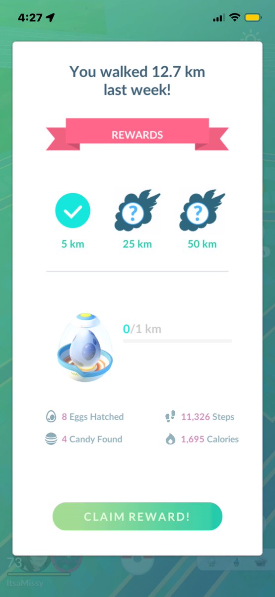 Missysartbook's tweet image. #PokemonGo #WeeklyWalk