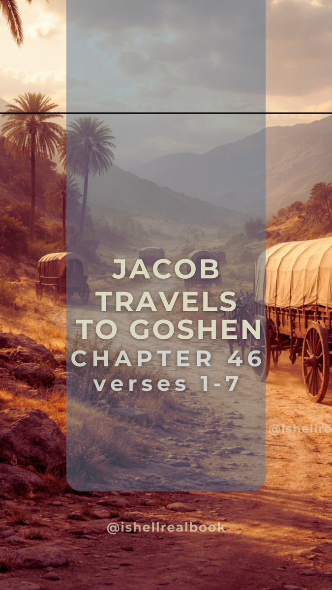 ishellrealbook's tweet photo. Today on Yahuah is Our Protector Series- Part 9 we see how the tribulations Joseph went through was all part of #Yahuah plan and how He preserved Jacob(Israel) and his children through the famine. 
Full Part -👇

TikTok https://t.co/WhtCFesncm

IG - https://t.co/iBoO0hj1m5 https://t.co/mLBNFTe55J