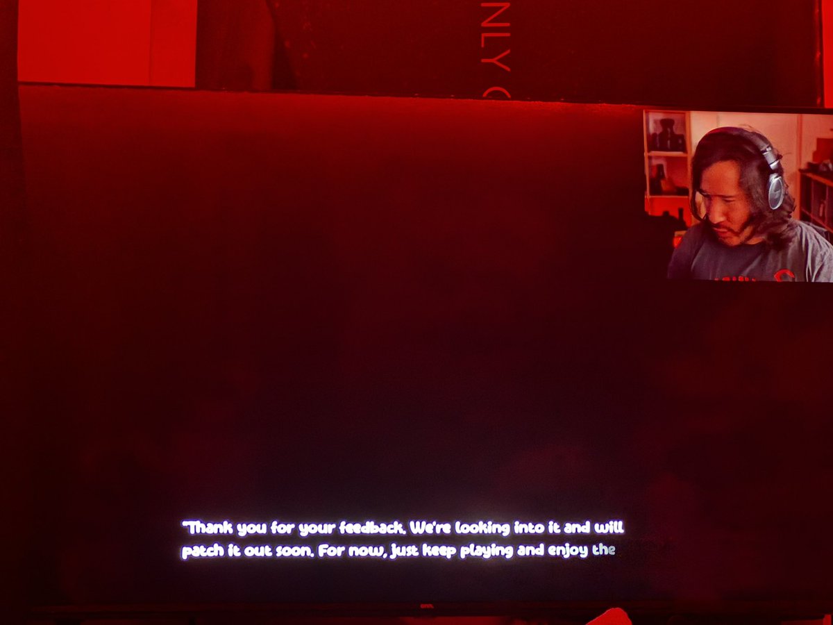 skimpysweater's tweet photo. everything is okay now markiplier is on my tv. ty @TeamYouTube @markiplier 
#divanotdown #youtubedown https://t.co/1SiLD65izV