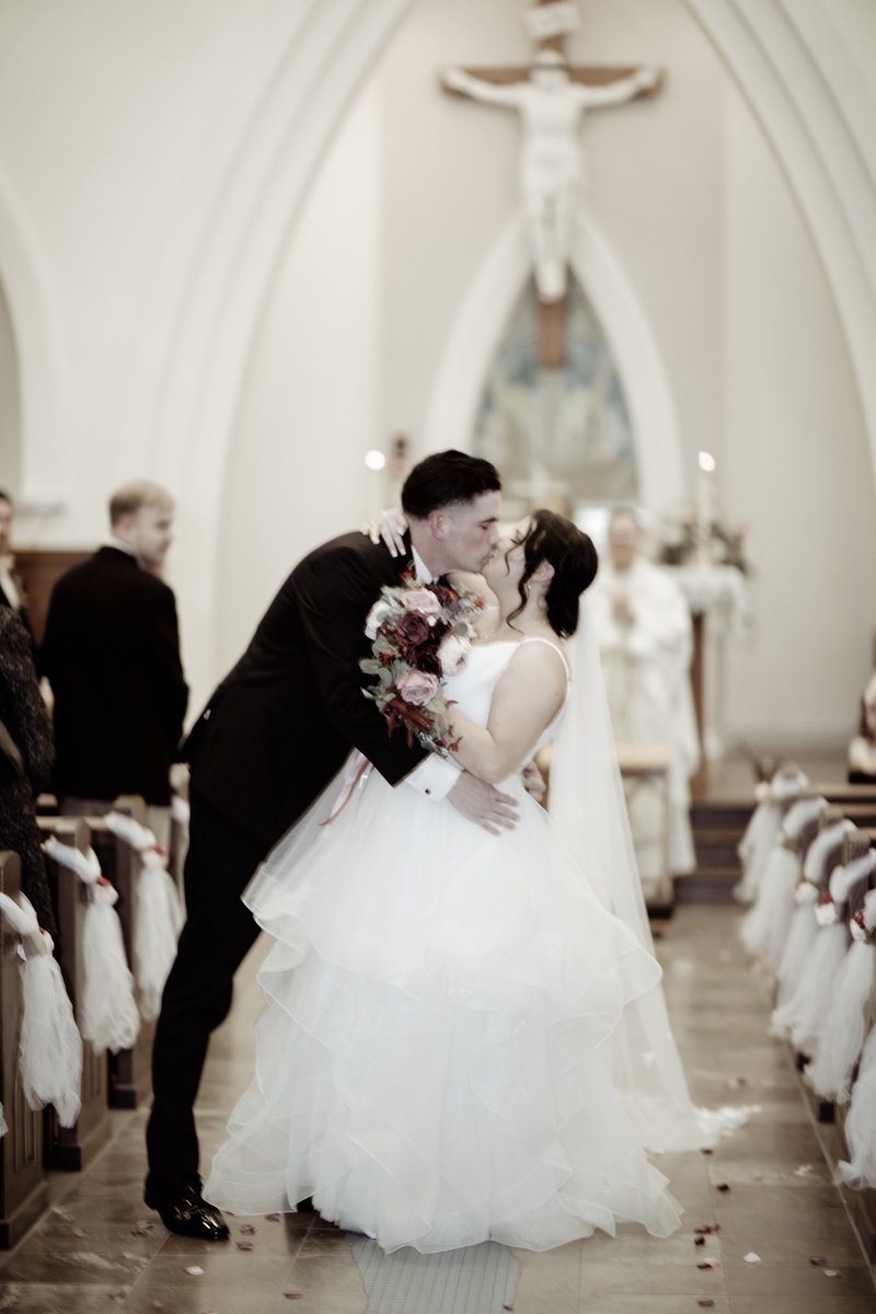 God bless you all this Lenten season. May you find what you are looking for. Last post till Easter so I had to include my favorite picture from our wedding.