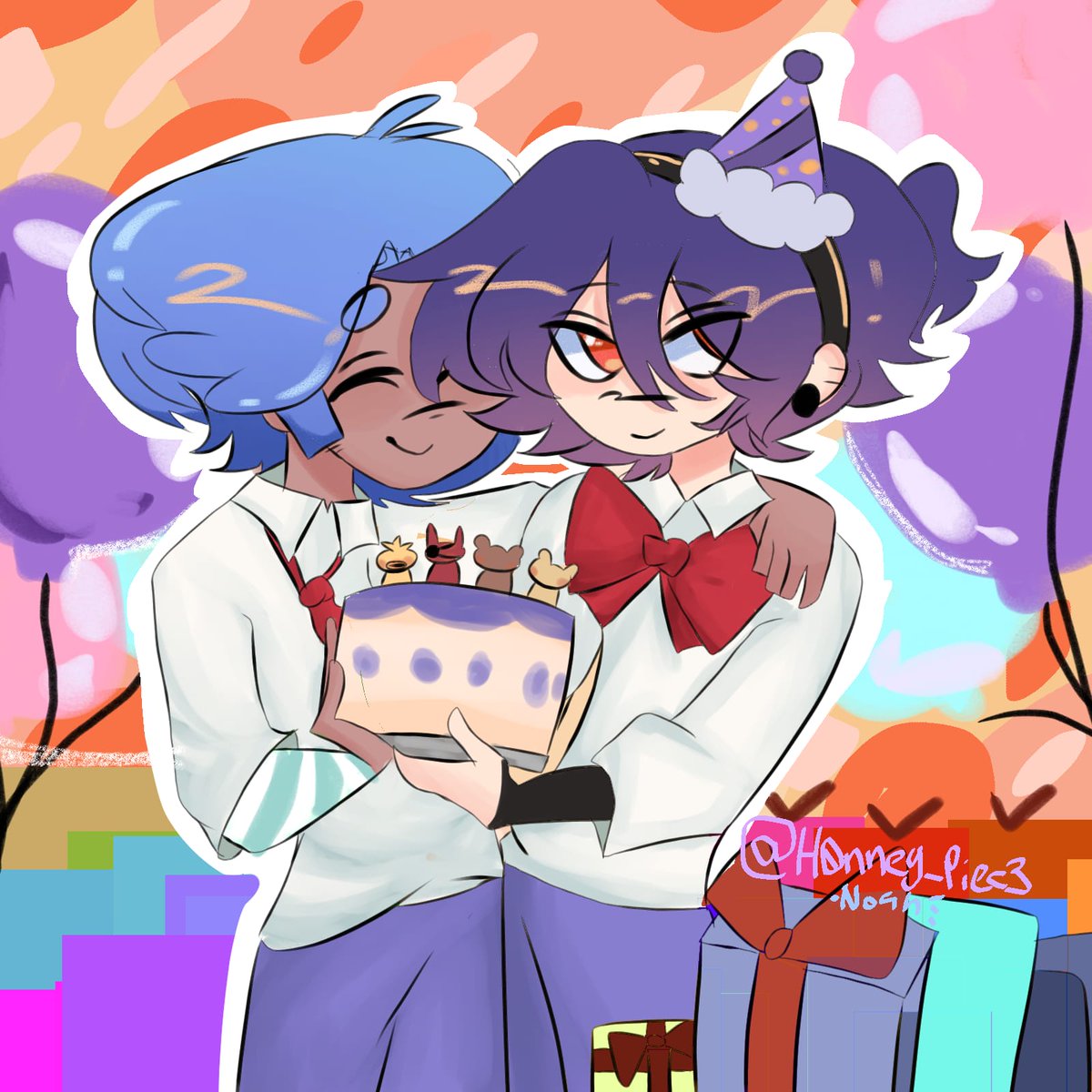 MILAGRO Q LOS COLORES HOY SI SE VEN COMO LOS UTILICE??? UGHHHGHG
Happy birthday to my baby I LUV HIM SM DHFVGHEWSJDBF UHHHHH
me tarde siyasé but estaba ocupado okei
#FNAFHS #Fhs #fhstwt  💜🐰